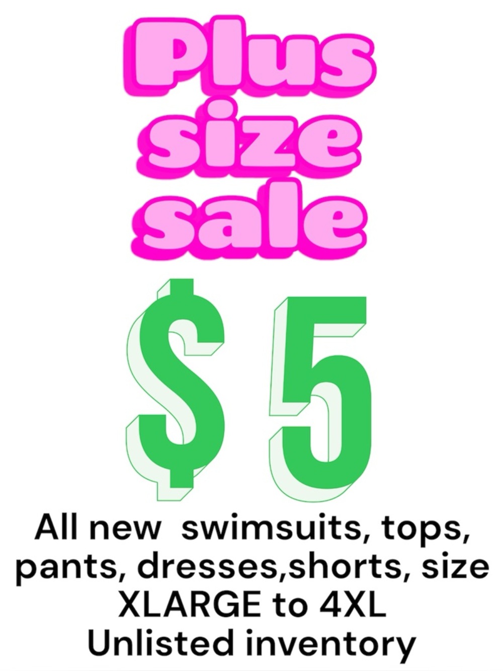 Closet clean out $5 random pulls plus sizes